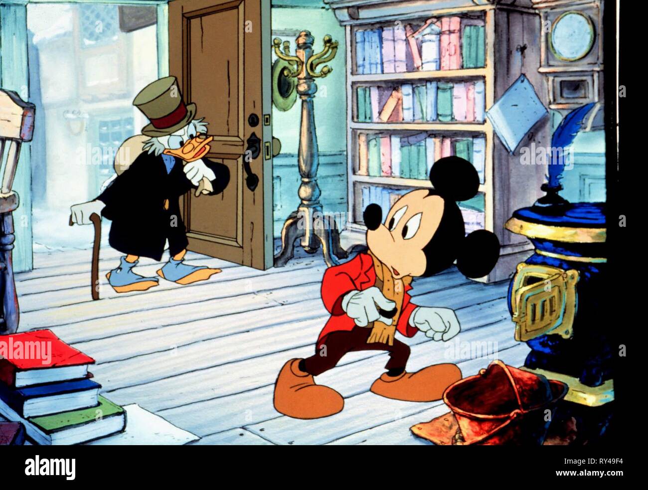 Duck, Maus, A CHRISTMAS CAROL, 1983 Stockfoto