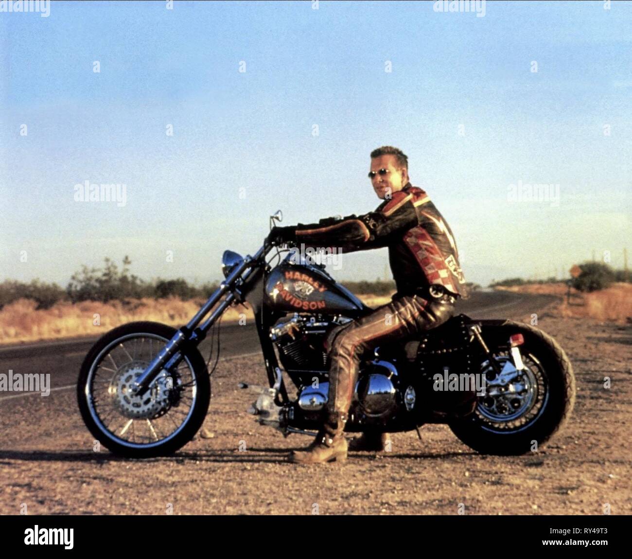 Mickey Rourke Harley Davidson Und Der Marlboro Mann 1991 Stockfotografie Alamy