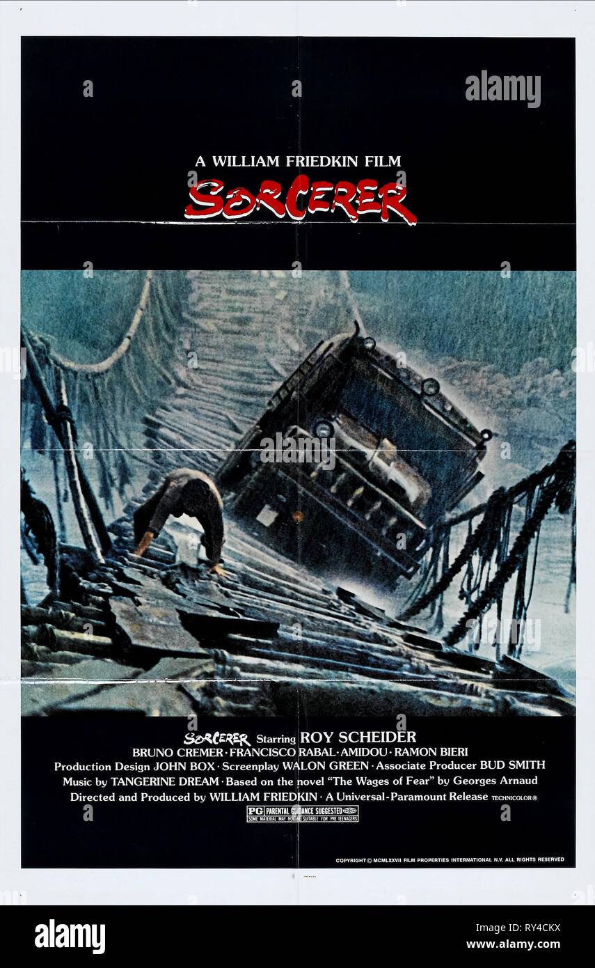 Film Poster, Zauberer, 1977 Stockfoto