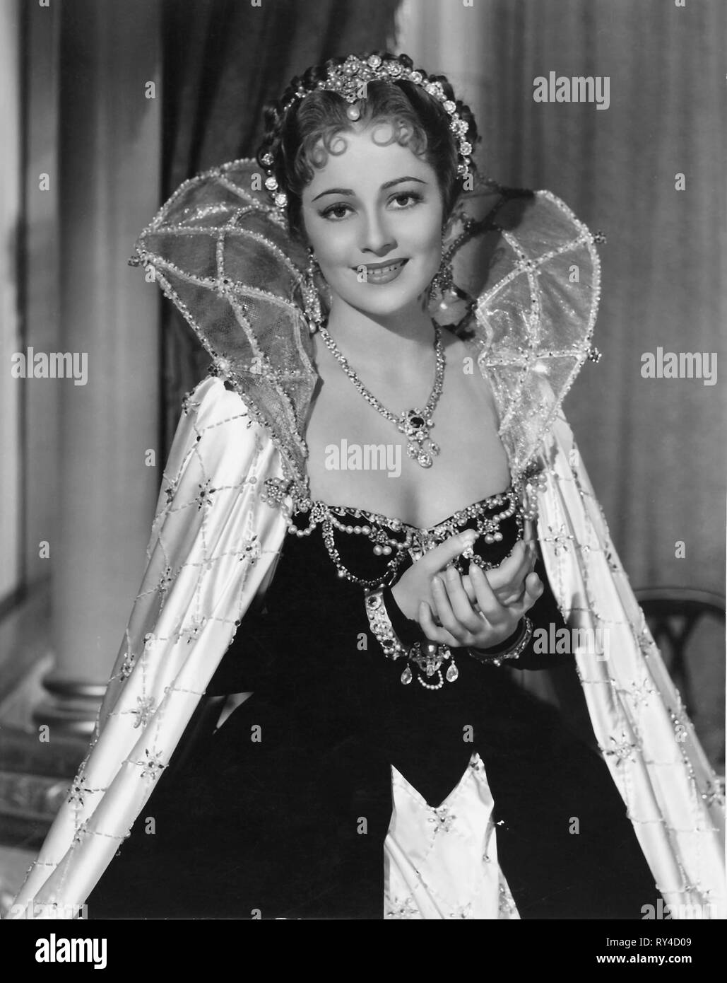 OLIVIA DE HAVILLAND, Anthony unerwünschte, 1936 Stockfoto