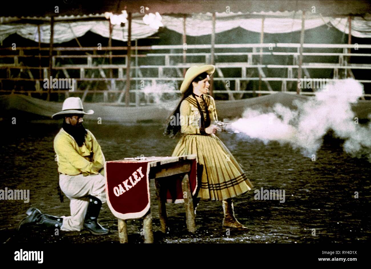GERALDINE CHAPLIN, Buffalo Bill und die Indianer und die GESCHICHTE LEKTION ODER SITTING BULL'S, 1976 Stockfoto
