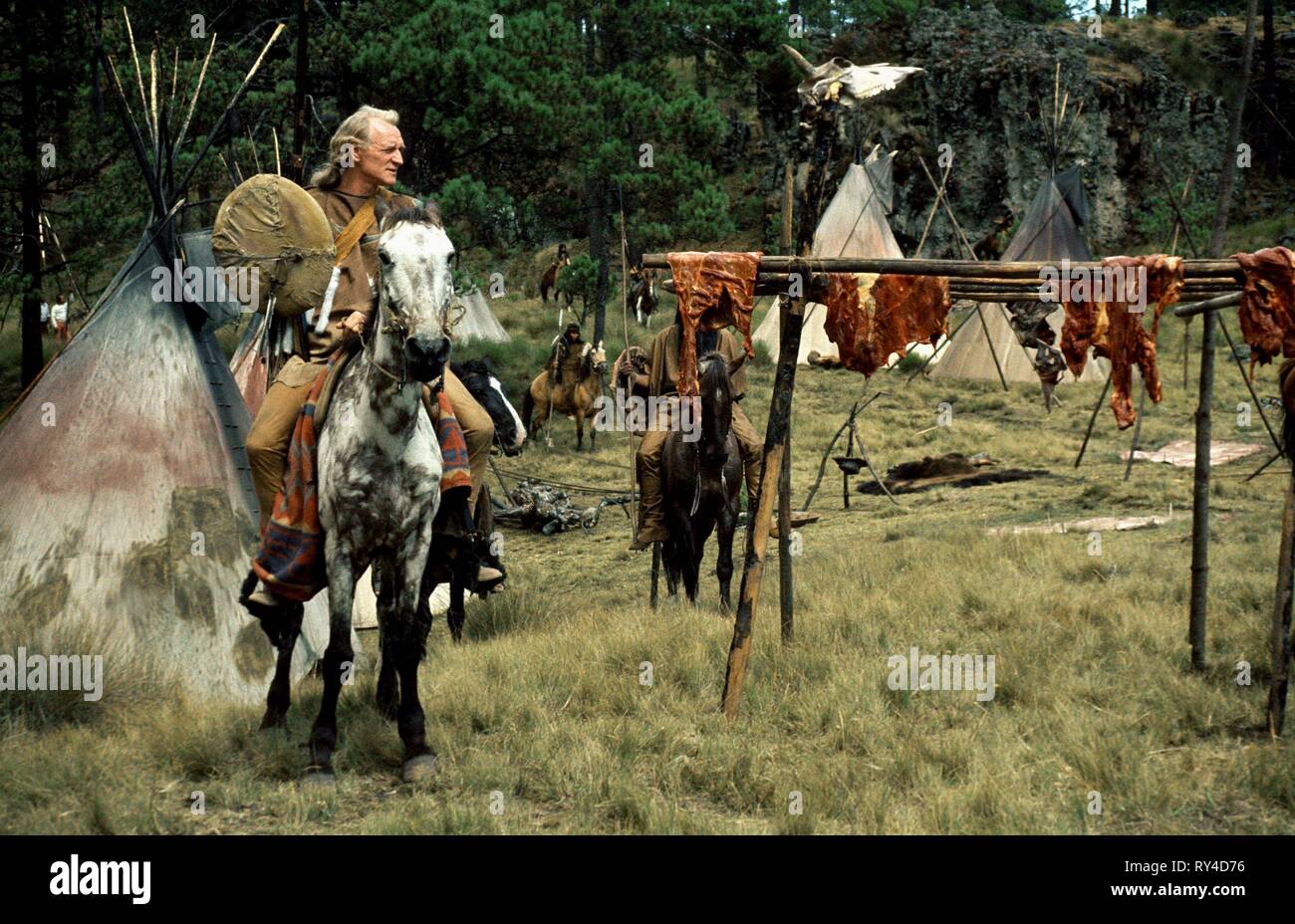 RICHARD HARRIS, DIE RÜCKKEHR VON EINEM MANN NAMENS PFERD, 1976 Stockfoto