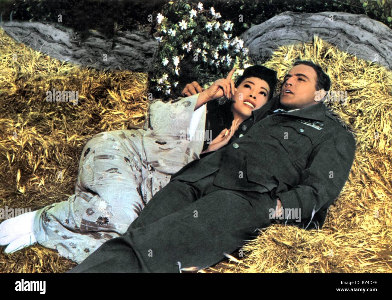 TAKA, BRANDO, SAYONARA, 1957 Stockfoto