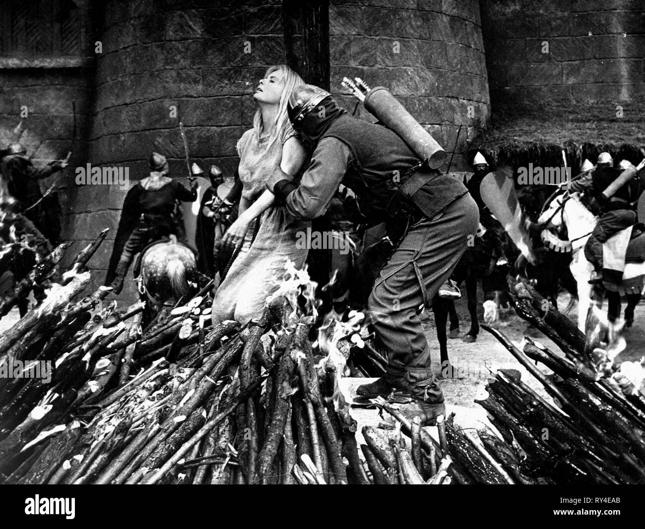 JEAN WALLACE, Lancelot und Guinevere, 1963 Stockfoto