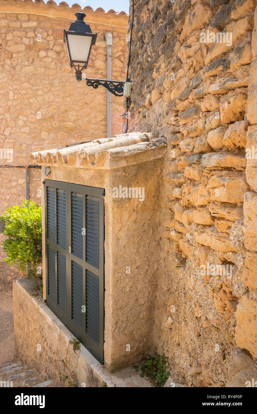 Traditionelles Gebäude in Capdepera, Mallorca (Mallorca), Balearen, Spanien Stockfoto