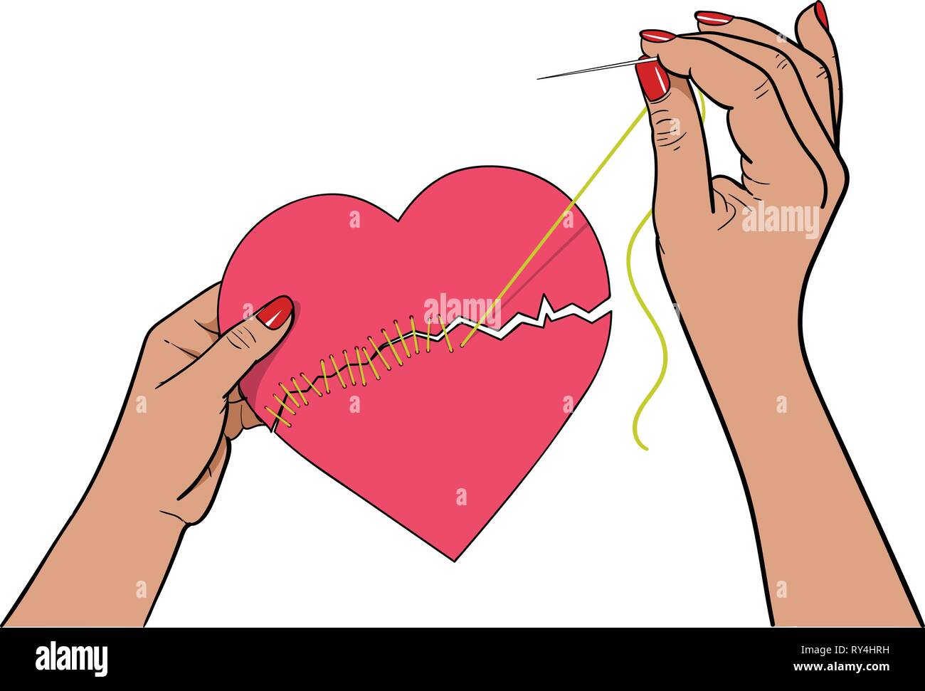 Zerrissenes Herz Clipart Flower