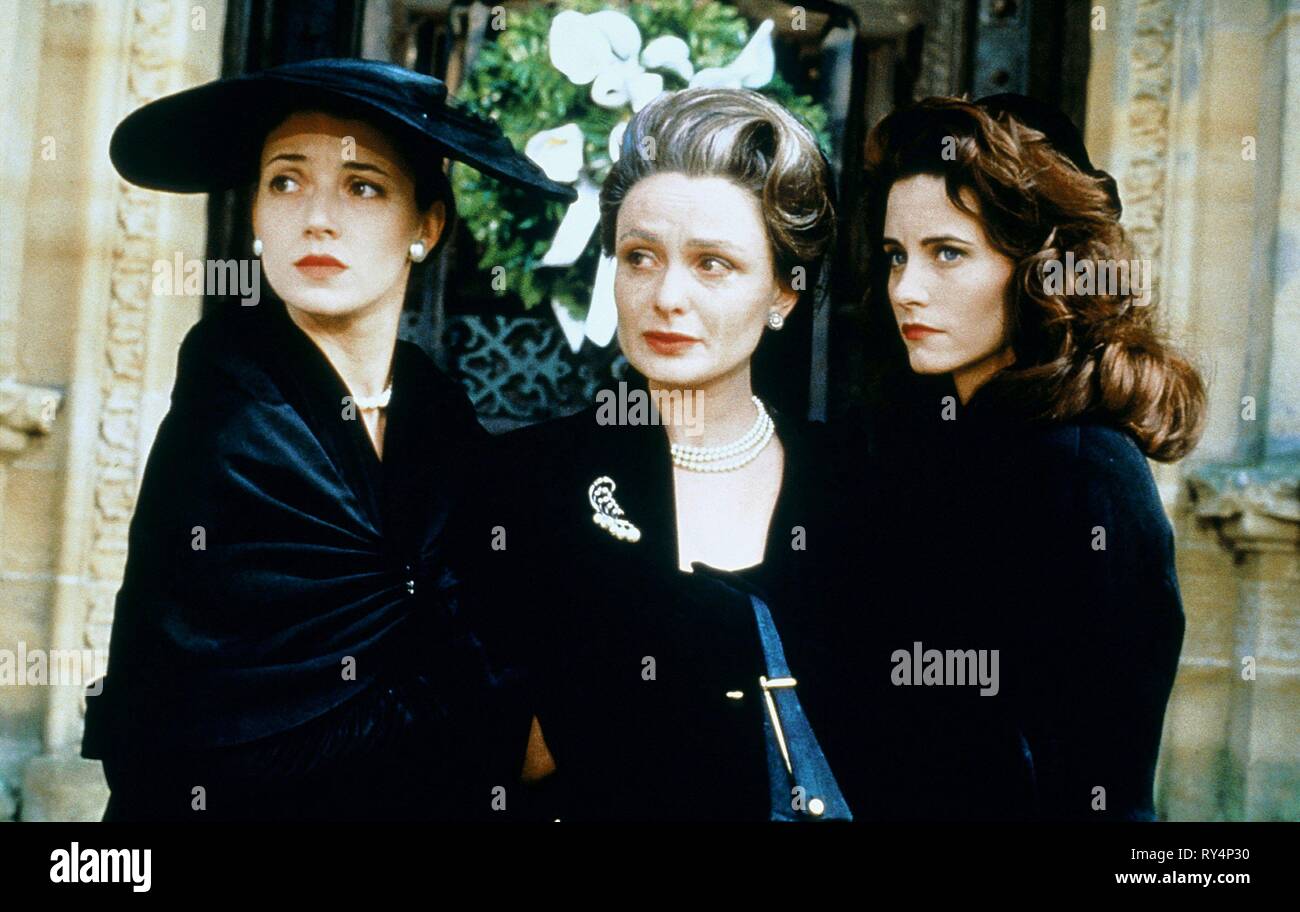 SARA, GUTTERIDGE, COX, bis wir uns wiedersehen, 1989 Stockfoto