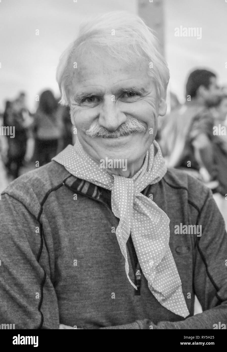 YANN arthus-bertrand an MIRO'S AUSSTELLUNG GRAND PALAIS PARIS Stockfoto