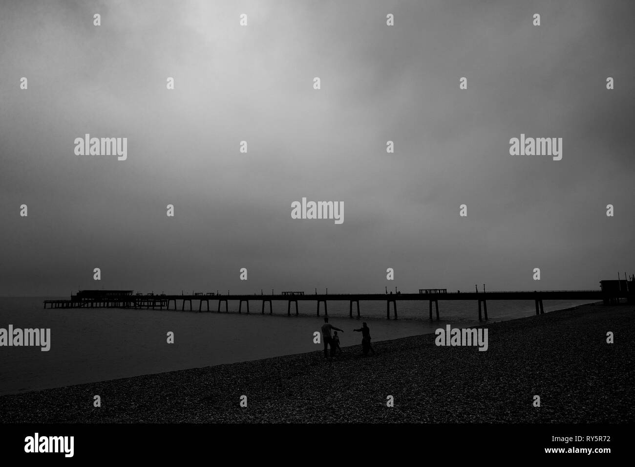 Deal Pier, Deal, Kent, England. Stockfoto