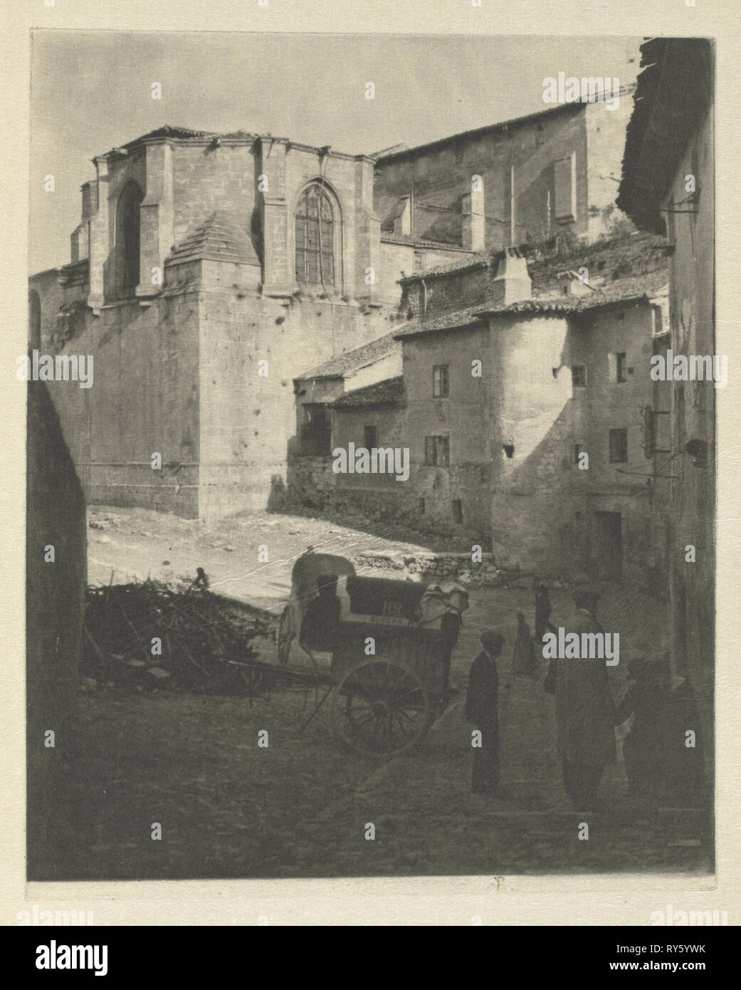 Kamera: Alte Kirche - Burgos, 1914. J. Craig Annan (British, 1864-1946). Photogravure Stockfoto
