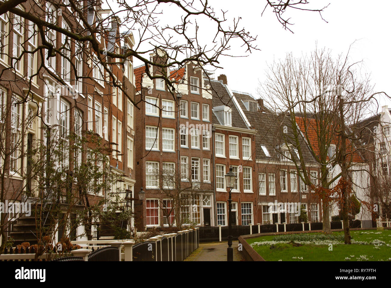 Residence in Frieden ruhen Stockfoto