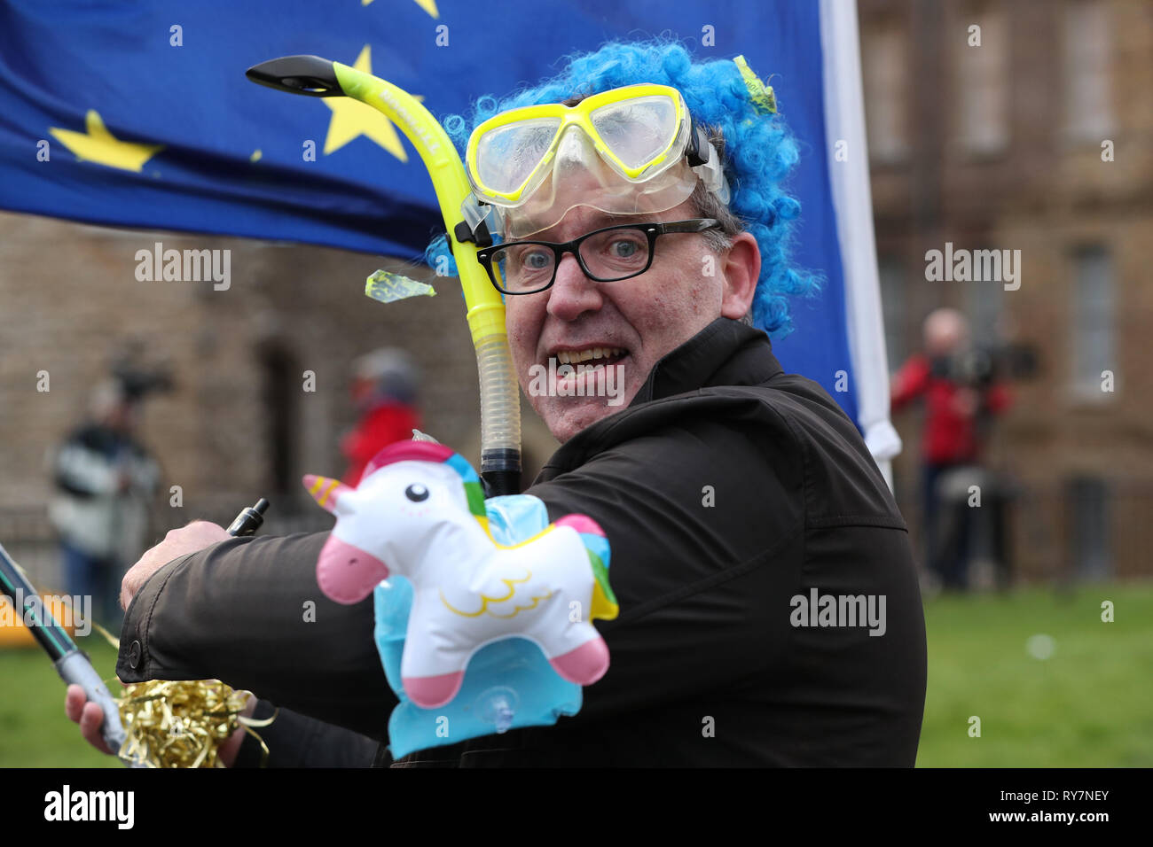 Brexit Einhorn Stockfotos und -bilder Kaufen - Alamy