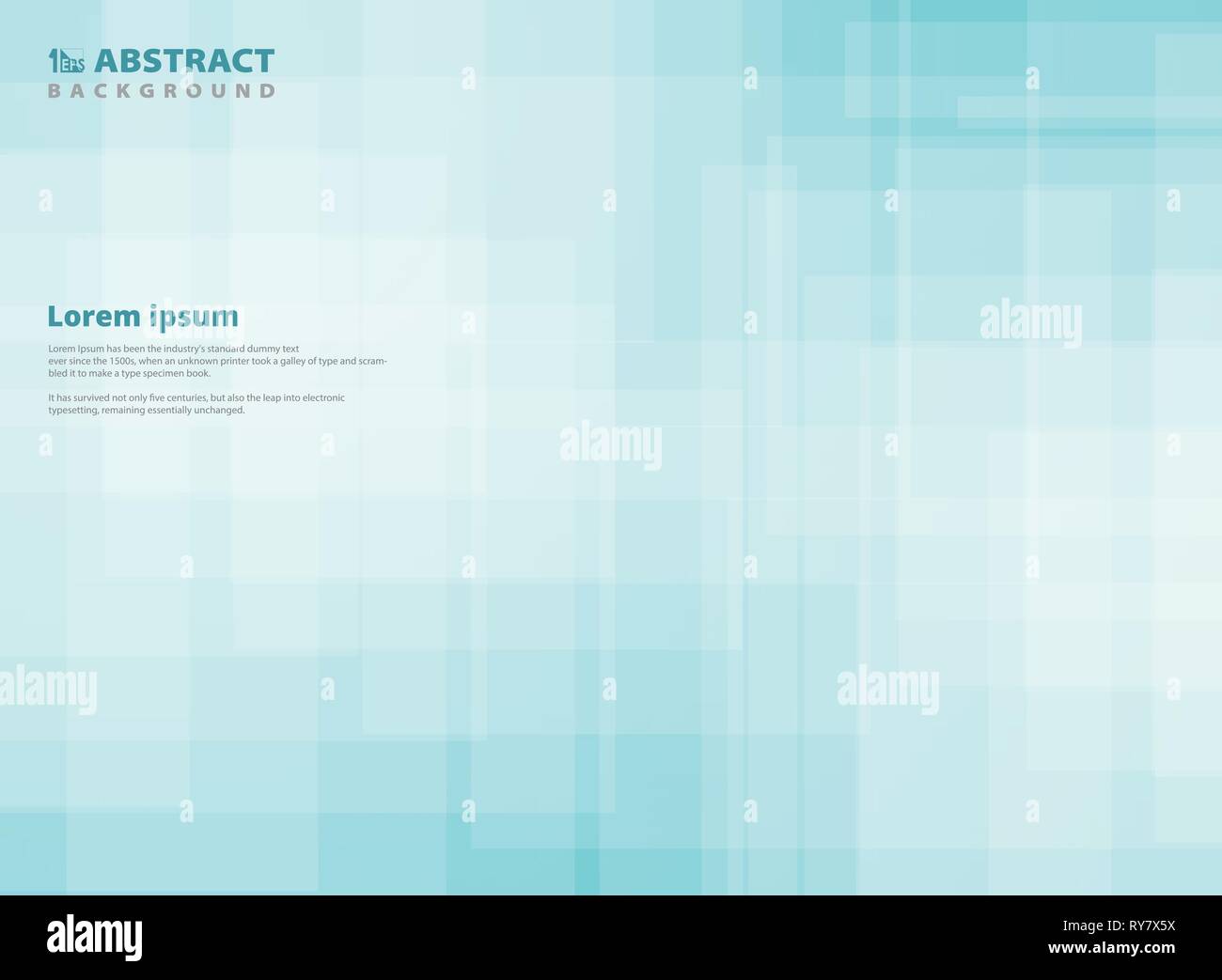 Abstrakte gradient Blue Square Muster Hintergrund. Sie können für Papier Design, Anzeige, Plakat, Print, Abdeckung verwenden. Vector EPS 10. Stock Vektor