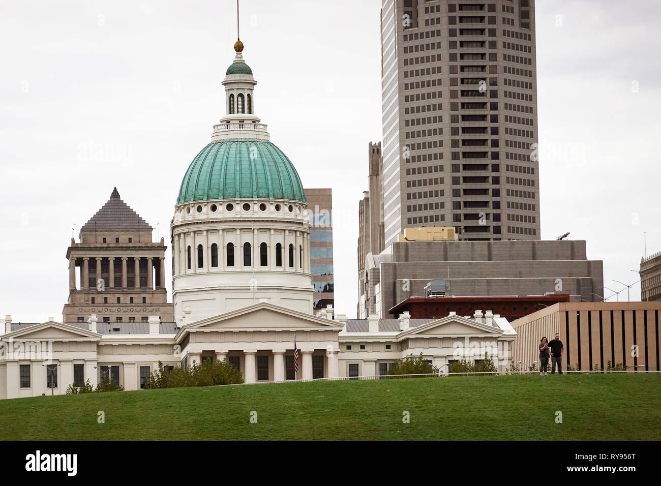 Gateway Arch St. Louis Missouri Stockfoto