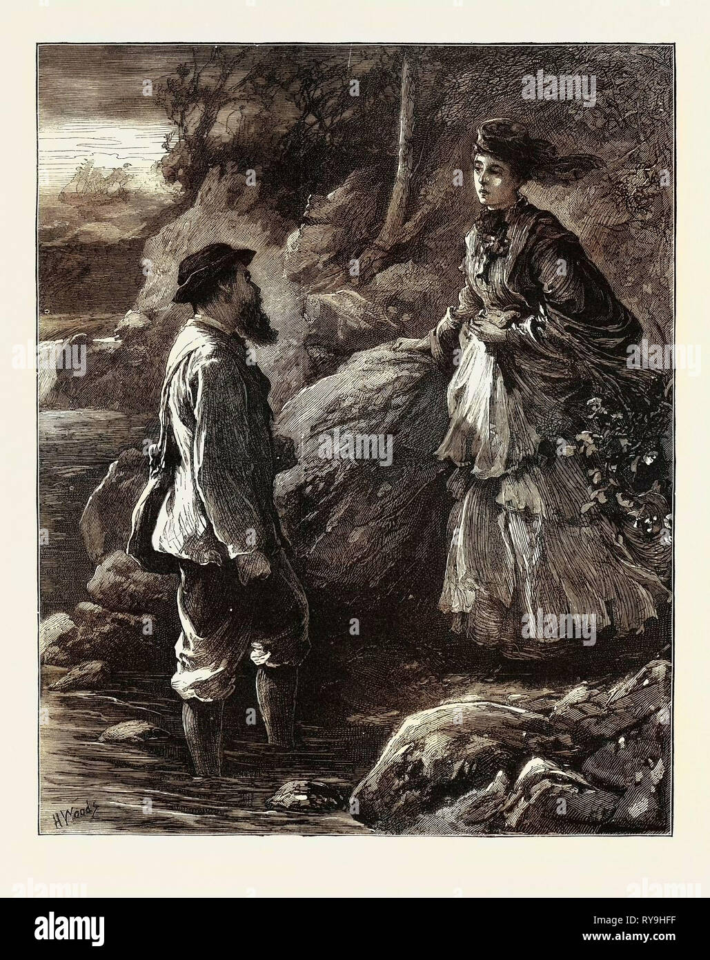 Bild Begleitenden "das Gesetz und die Dame: Ein Roman", Kapitel 1, Fehler der Braut Stockfoto