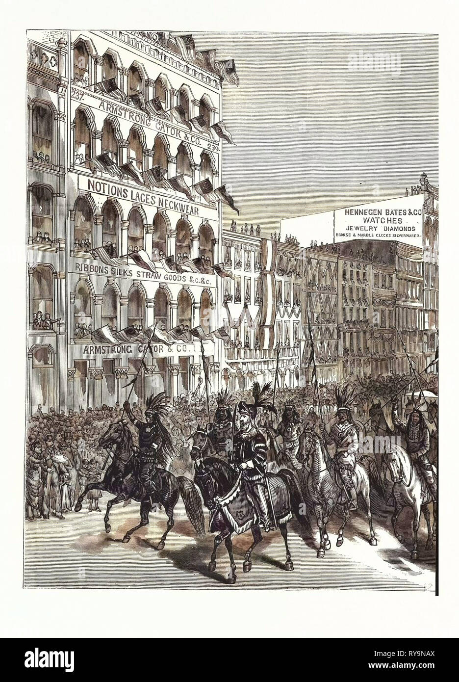 Maryland, USA, Gravur 1880 1881 Stockfoto