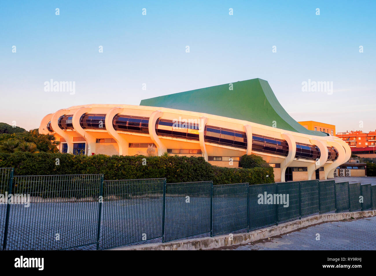 Palazzetto dello Sport (PALAFIJLKAM) in Castelfusano (Ostia Lido) von