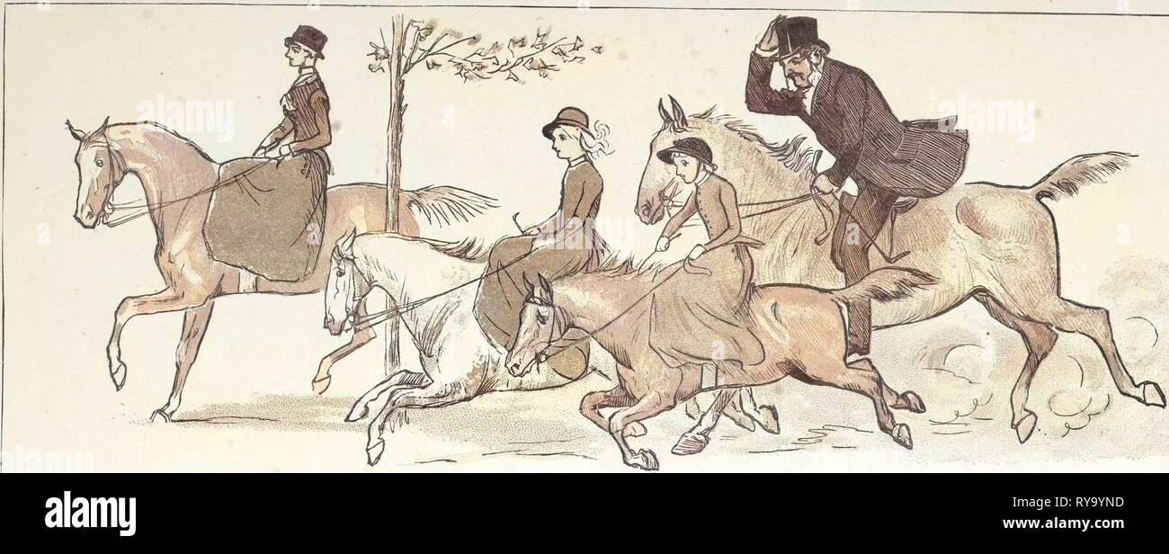 Reiten Stockfoto