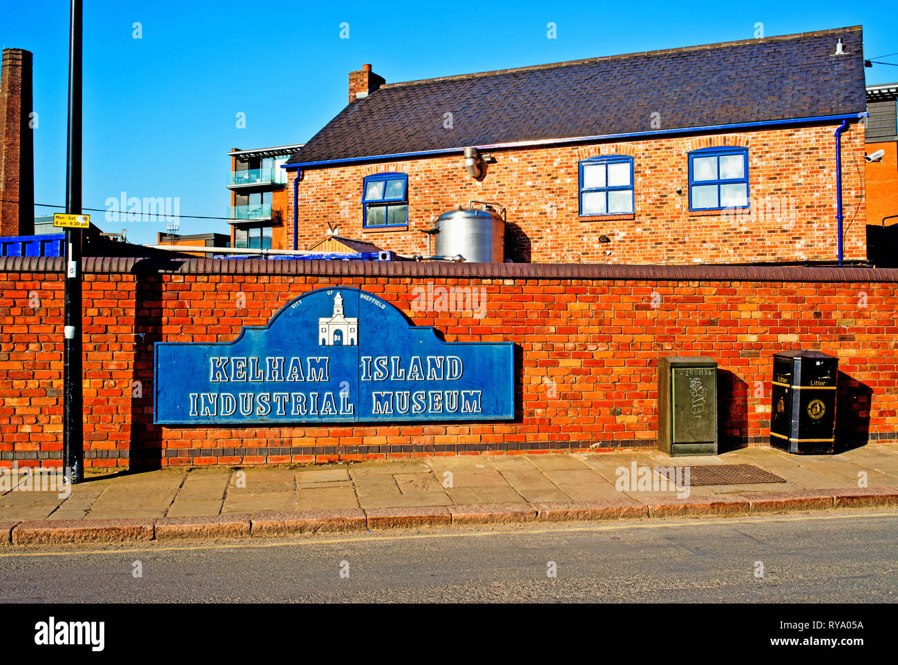 Sheffield Kelham Island Museum, England Stockfoto