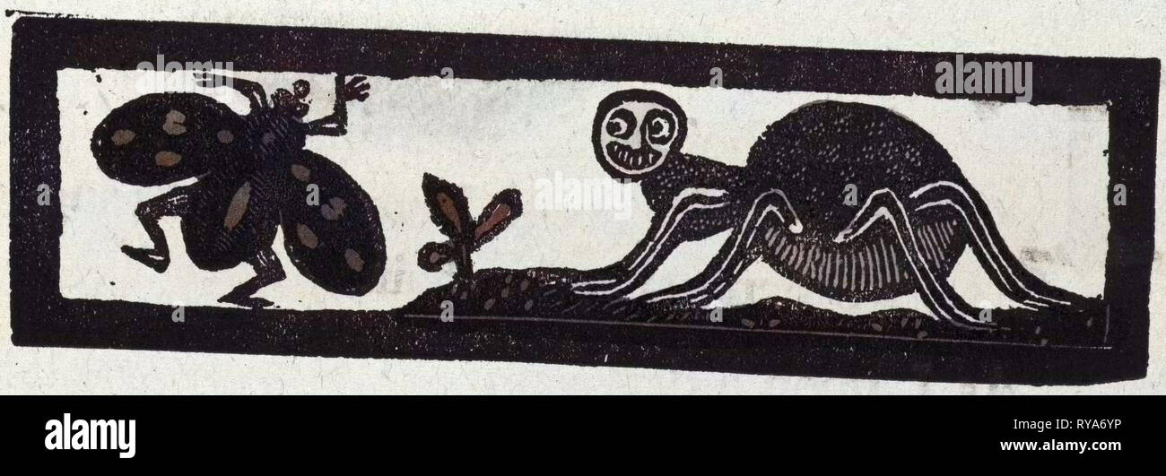 Abbildung: Englisch Geschichten Märchen und Balladen. Insekten Stockfoto