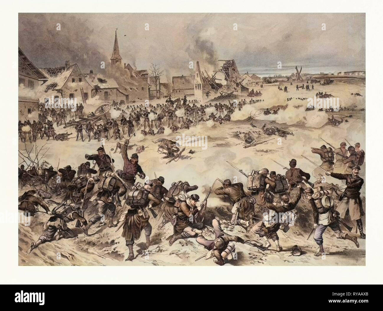 Wann War Der Deutsch Französische Krieg www.alamy.de