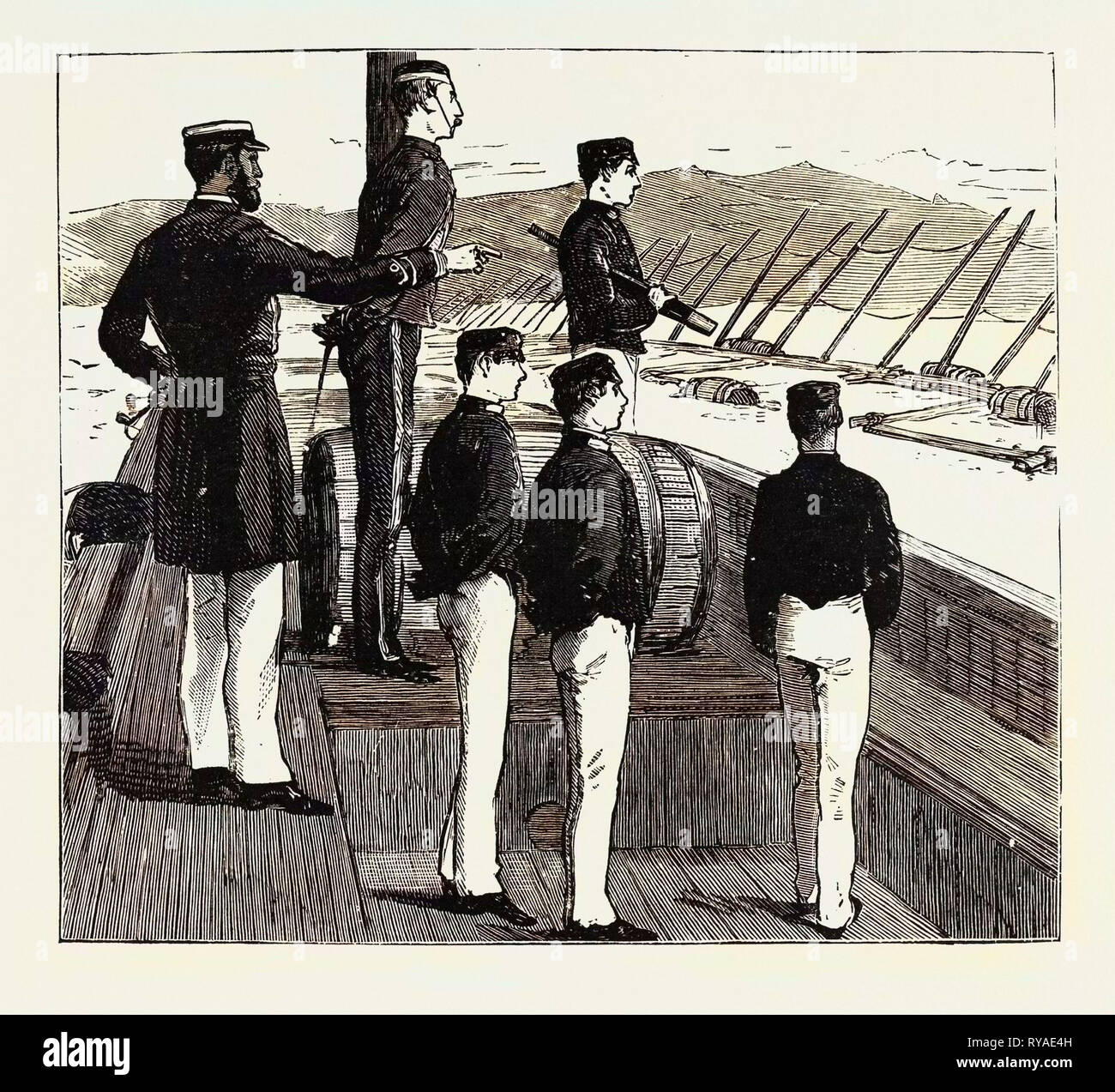 Der besondere Service Squadron in Irland: Nach der Nacht angreifen, einen Vortrag über das Thema "Boomery Stockfoto