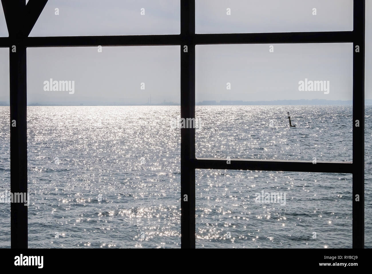 Reminiscência (Almada Negreiros), Fluss Tejo Stockfoto