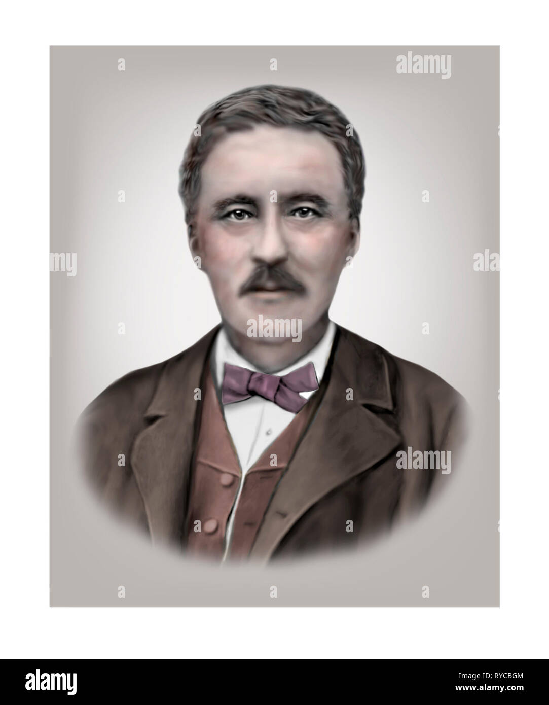 Howard Carter 1874-1939 britische Archäologe Ägyptologe Stockfoto