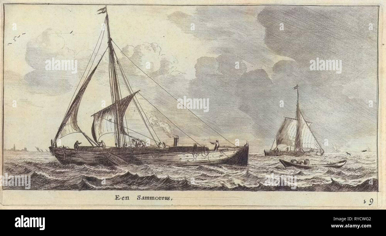 Samoreus, Reinier Nooms 1652-1654 Stockfoto