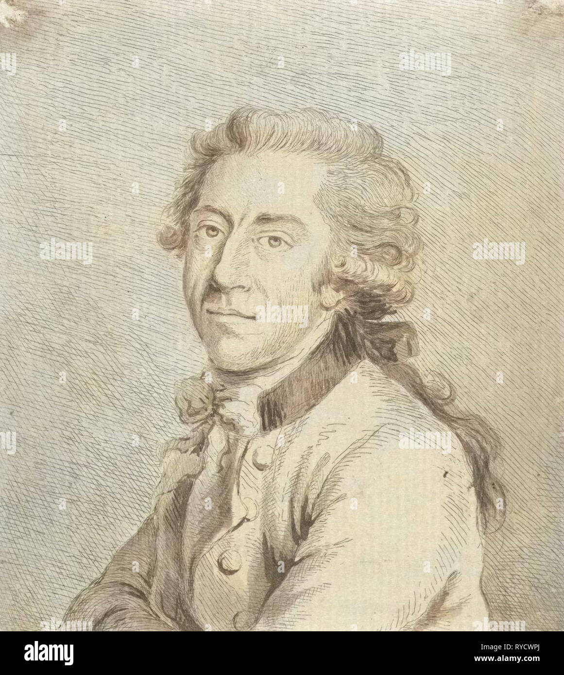 Porträt eines Mannes, James Hazard, 1787-1858 Stockfoto