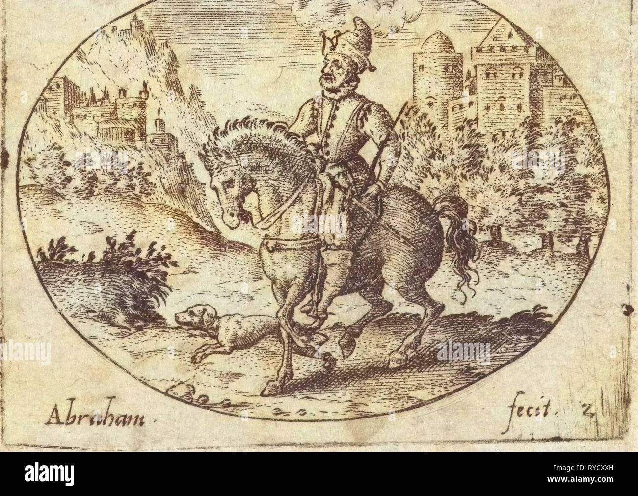 Die verlorenen Reise, Abraham de Bruyn, 1550-1587 Stockfoto