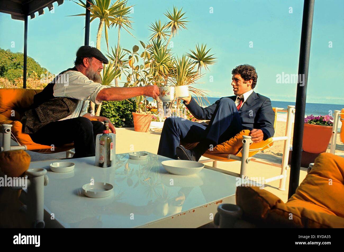 STERLING HAYDEN, Elliott Gould, DER LANGE ABSCHIED, 1973 Stockfoto