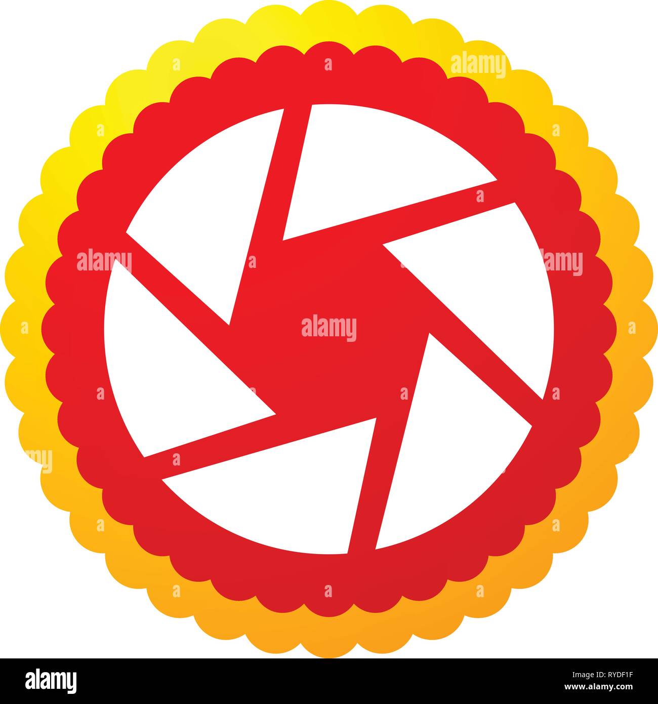 Kamera Symbol. Fotografie, Membran Konzept Symbol Stock Vektor