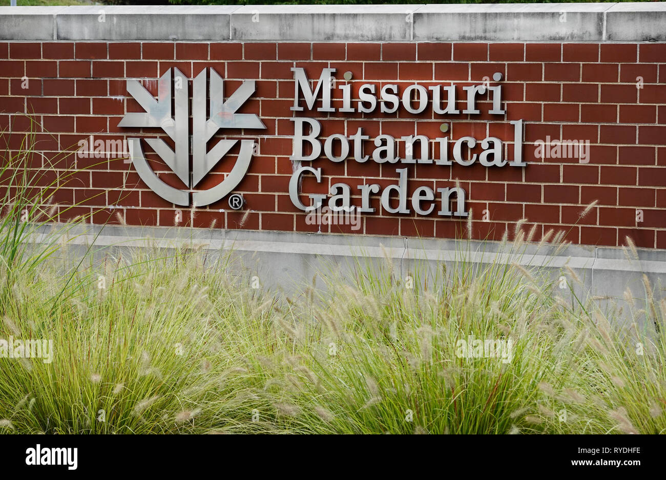 Missouri Botanical Garden St. Louis Stockfoto