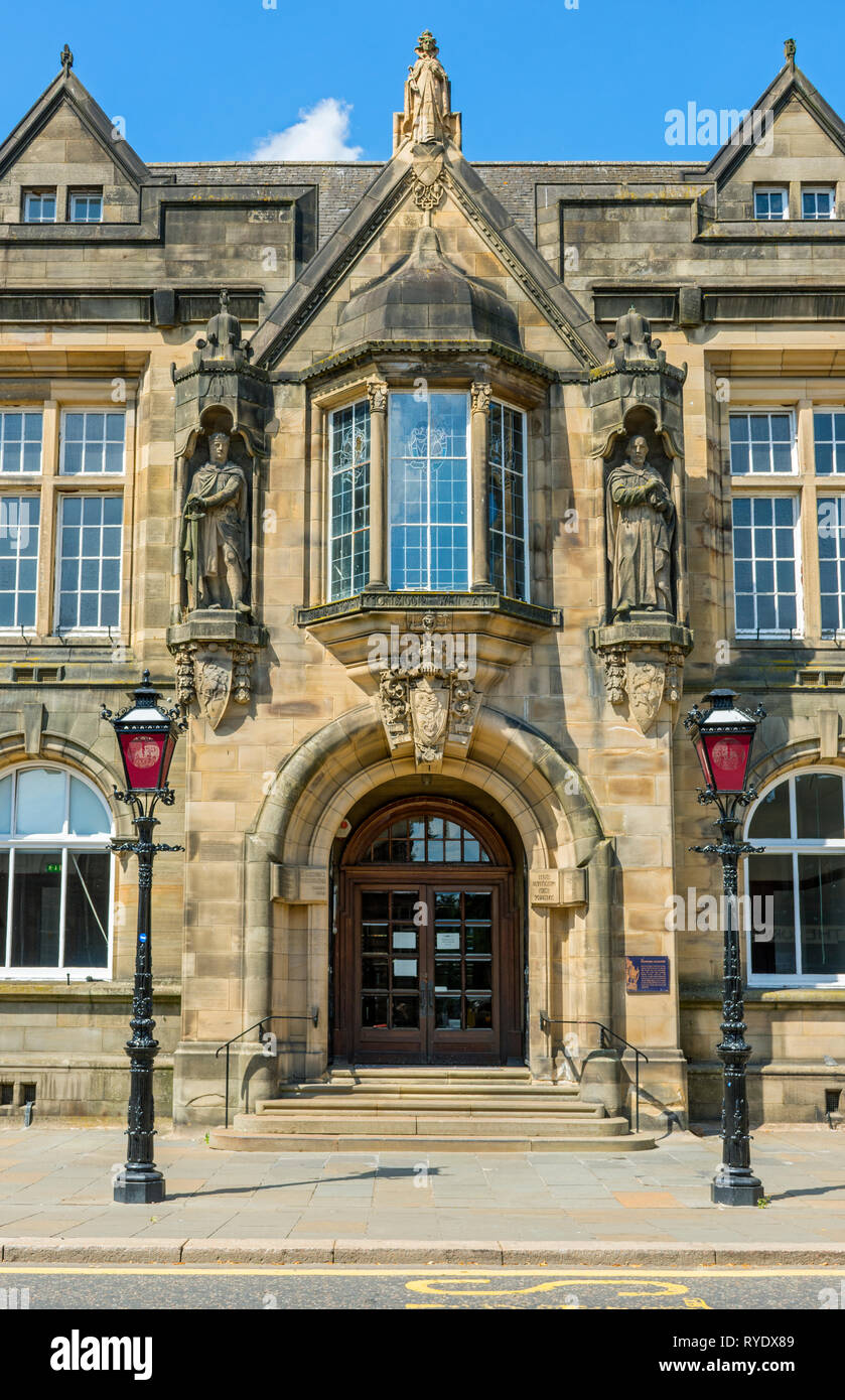 Die städtischen Gebäuden, Stirling, Stirlingshire, Schottland, UK Stockfoto