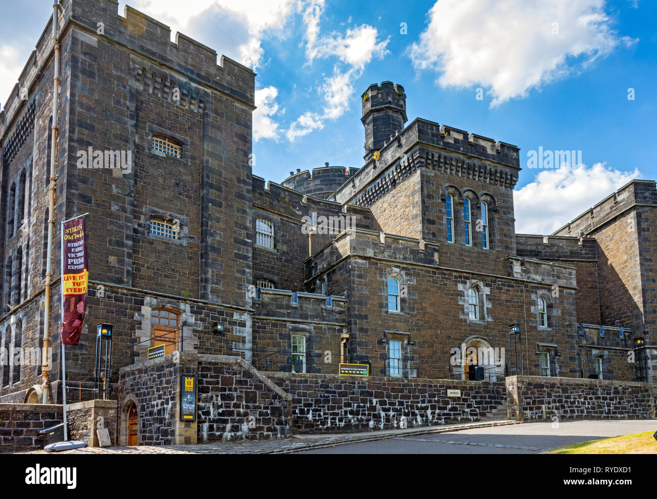 Die Altstadt Gefängnis, Stirling, Stirlingshire, Schottland, UK Stockfoto
