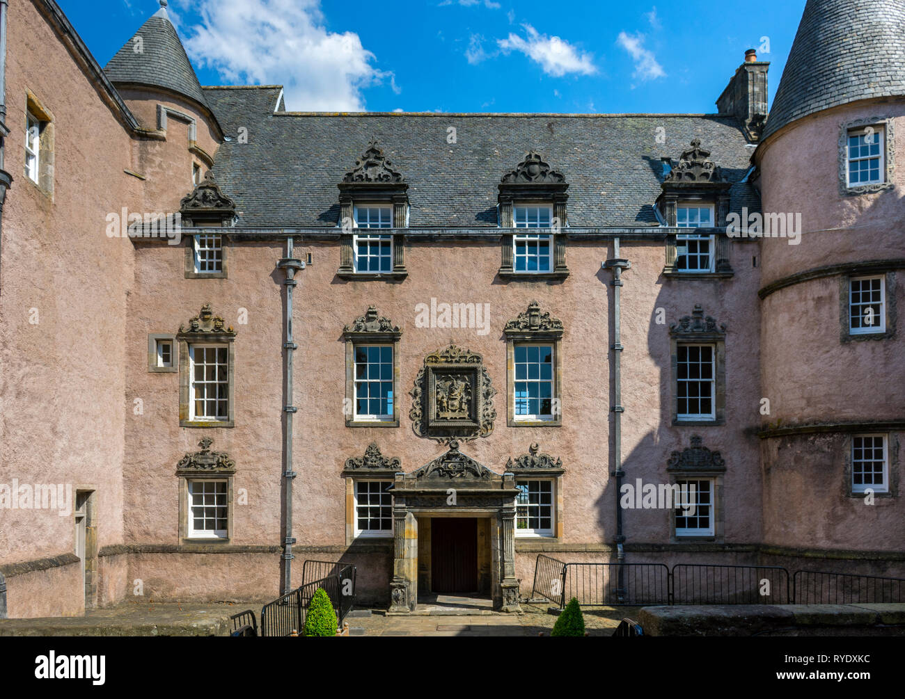 Der Argyll Unterbringung Gebäude aus dem Innenhof, Stirling, Stirlingshire, Schottland, UK Stockfoto