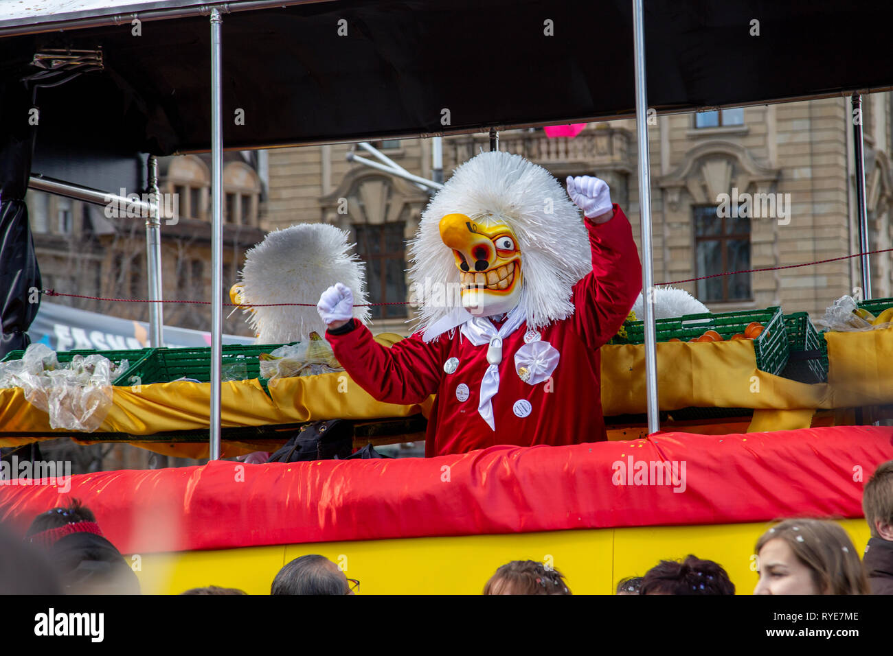 Karneval von Basel 2019 Stockfoto