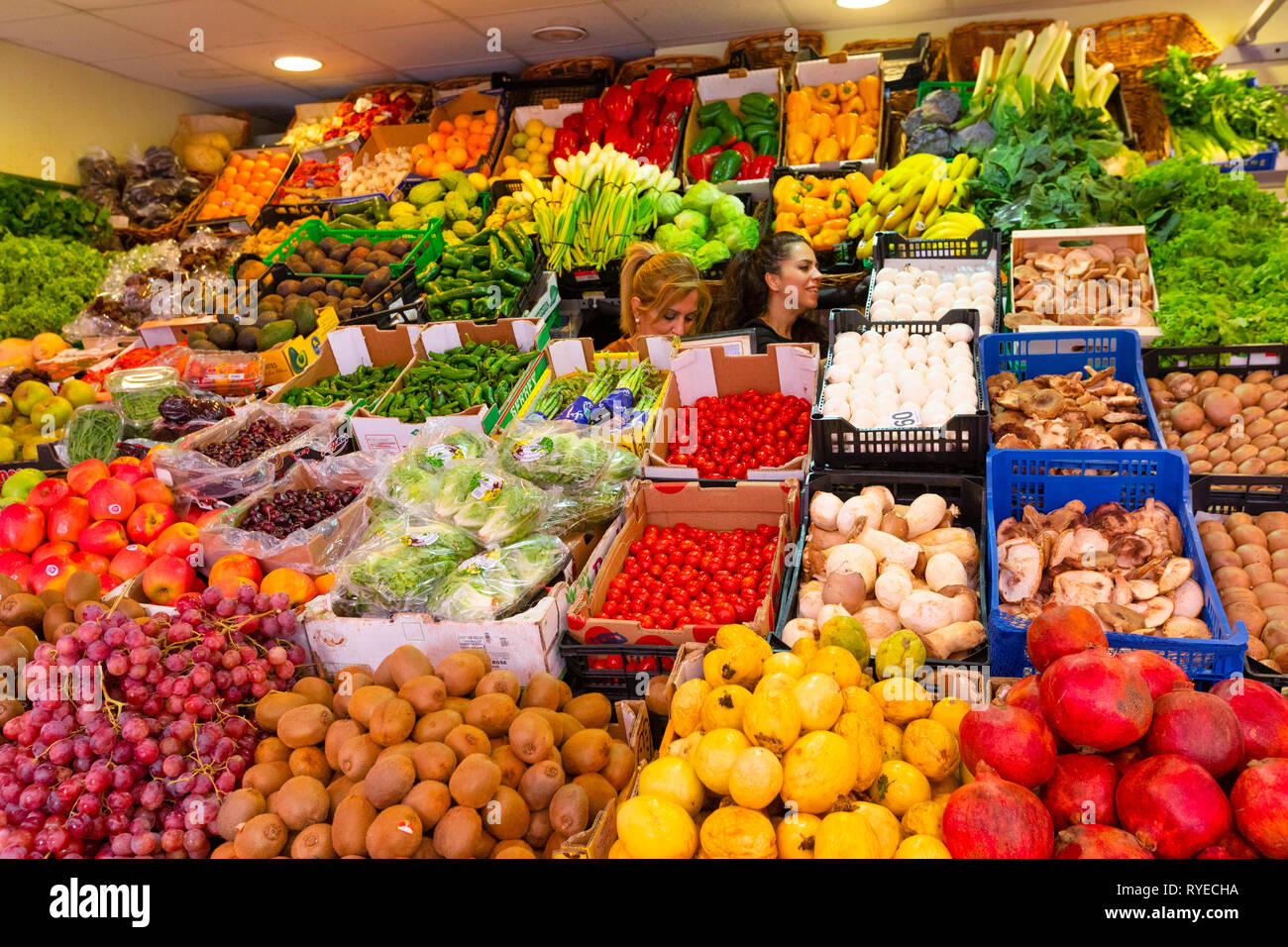 Mercado de Nuestra Señora de Africa, Santa Cruz de Tenerife, Teneriffa, Kanarische Inseln, Spanien, Atlantik, Europa, Stockfoto