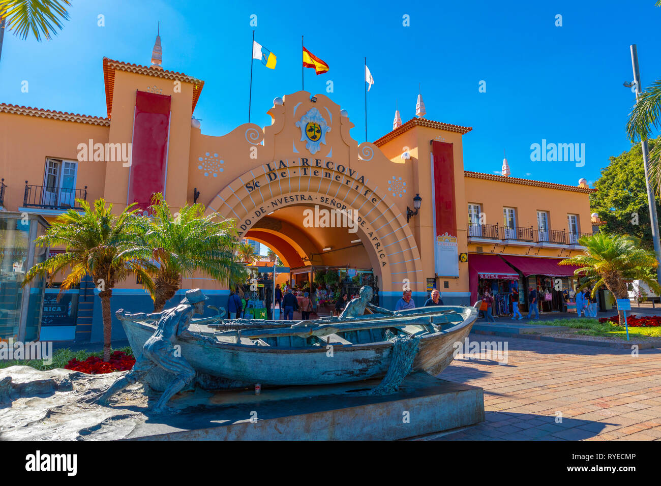 Mercado de Nuestra Señora de Africa, Santa Cruz de Tenerife, Teneriffa, Kanarische Inseln, Spanien, Atlantik, Europa, Stockfoto