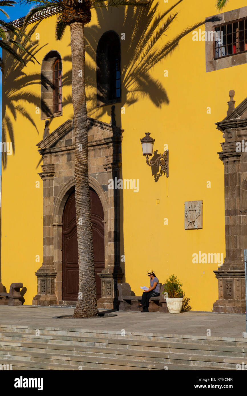 Kloster von San Francisco, Garachico, Puerto de la Cruz, Teneriffa, Kanarische Inseln, Spanien, Atlantik, Europa, Stockfoto