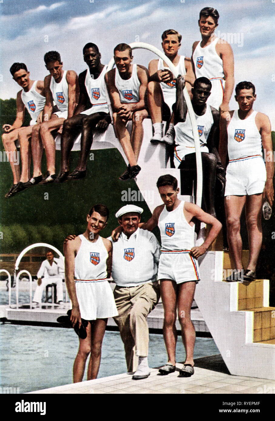 1936 berlin olympische spiele schwimmen Fotos und Bildmaterial in
