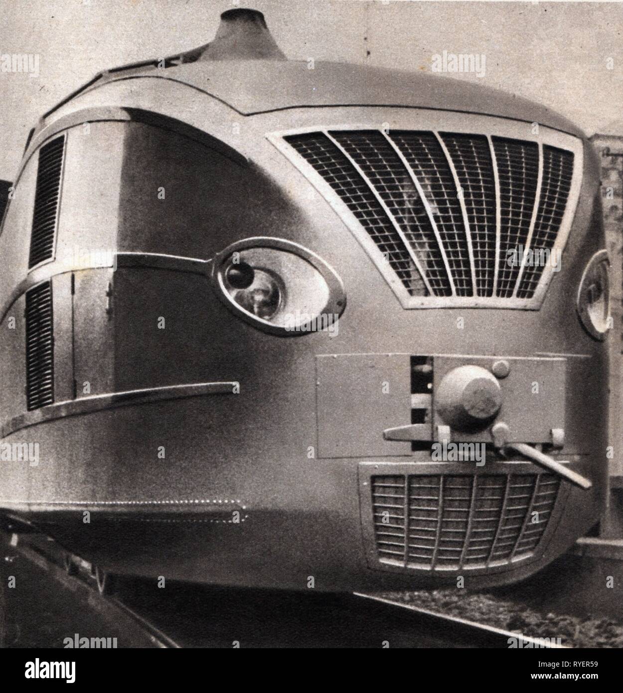 Transport/Verkehr, Eisenbahn, Triebwagen, Triebzüge, DR 137 155 Flying