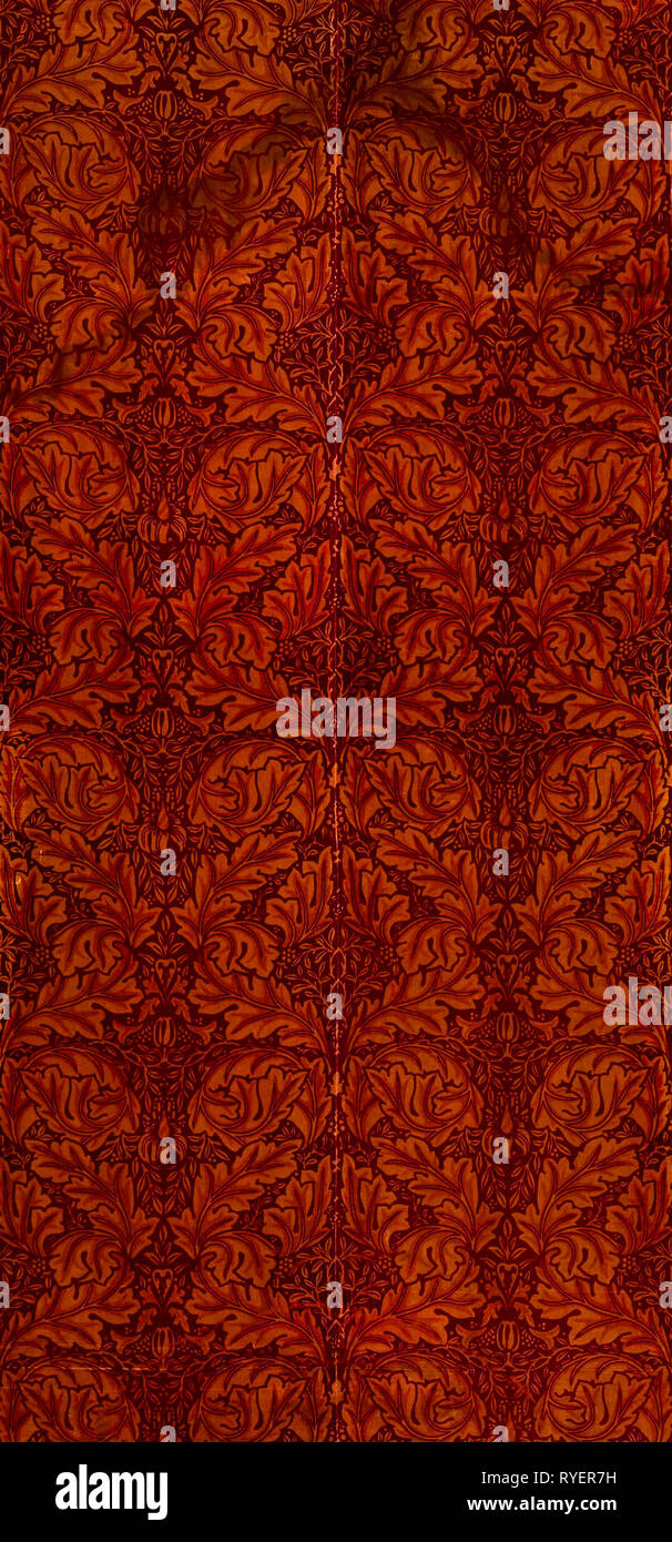 William Morris Muster, Acanthus, Stoff Design, 1876 Stockfoto