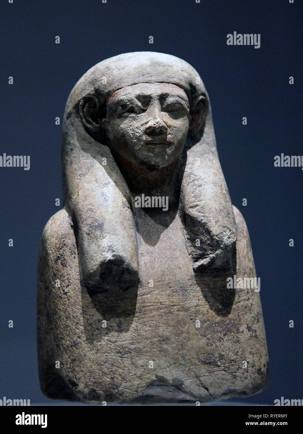 Buste Gott Ägypten. Alten Ägyptischen Pantheon. Götter und Göttinnen der Alten Ägypter. Stockfoto