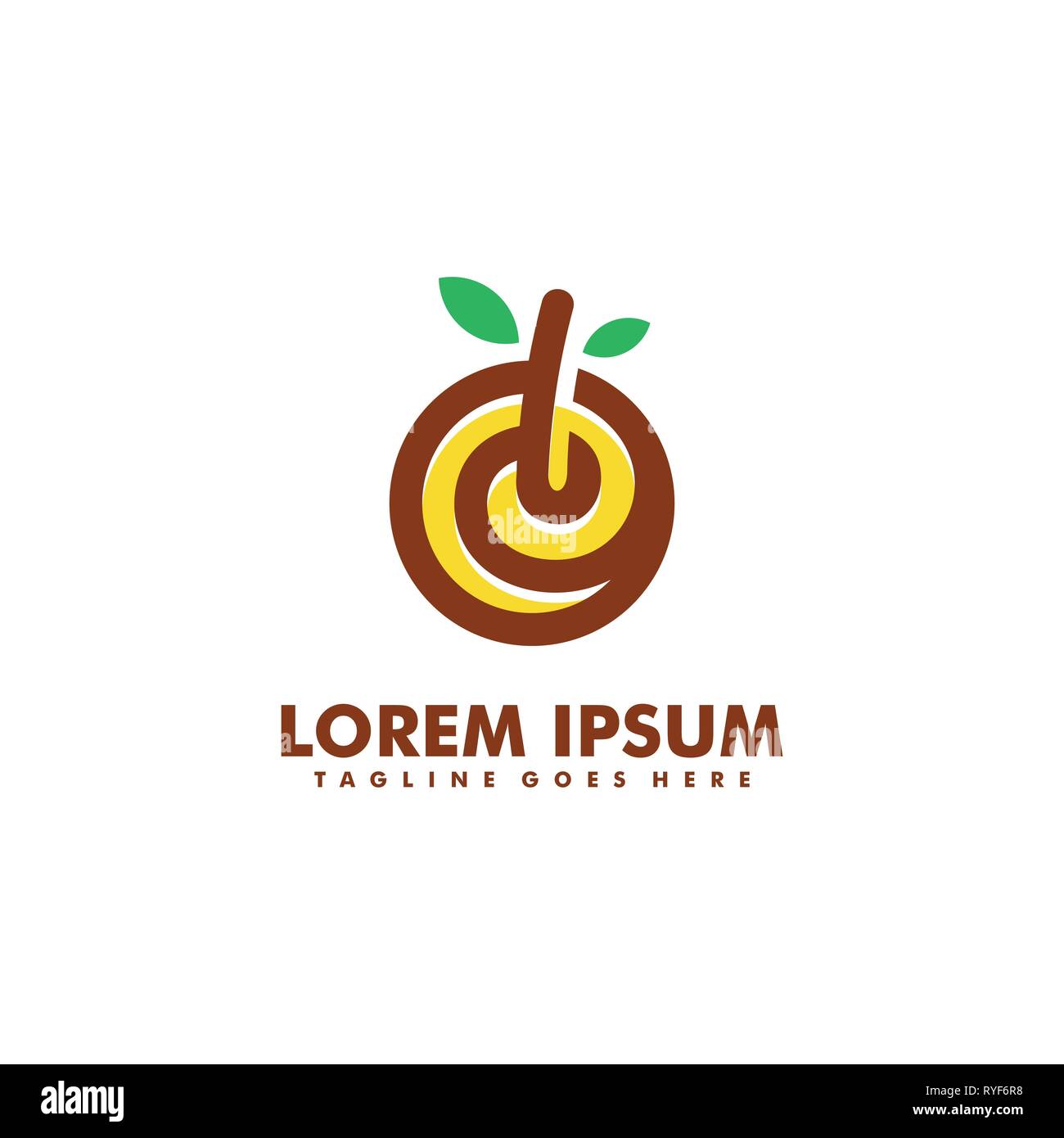 Candy Fruit Konzeption Illustration Vektor Design vorlage. Geeignet für kreative Industrie, Multimedia, Entertainment, Ausbildungen, Shop, und alle damit verbundenen Stock Vektor
