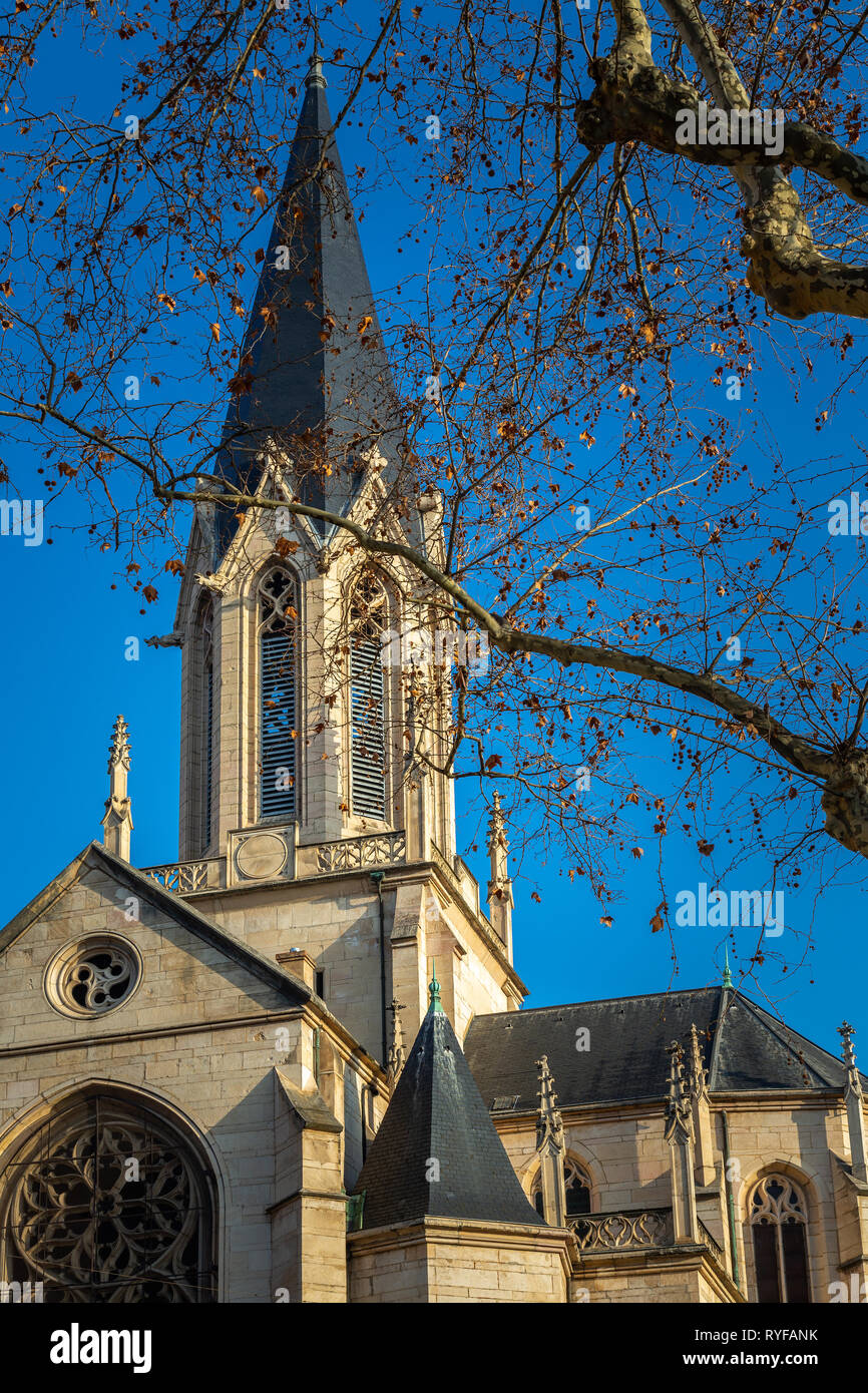 Kirche Saint Georges, Lyon Stockfoto
