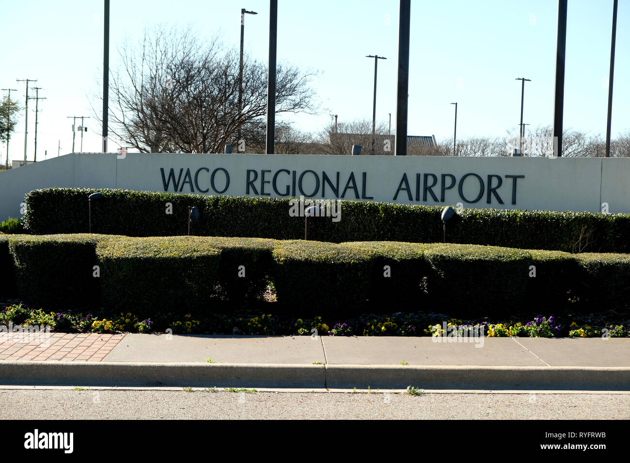 Waco flughafen eingang Fotos und Bildmaterial in hoher Auflösung Alamy