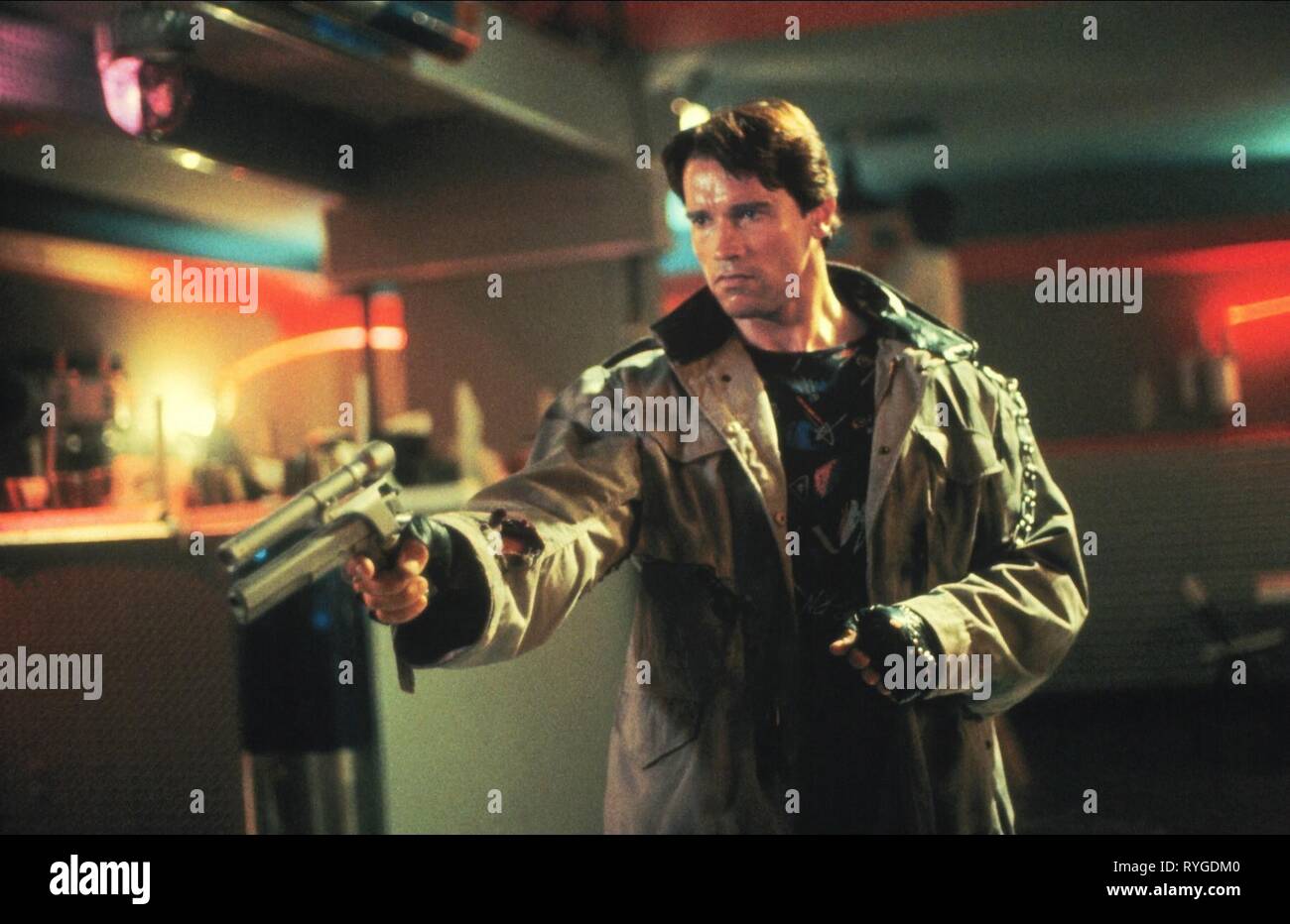 ARNOLD SCHWARZENEGGER, der Terminator, 1984 Stockfoto