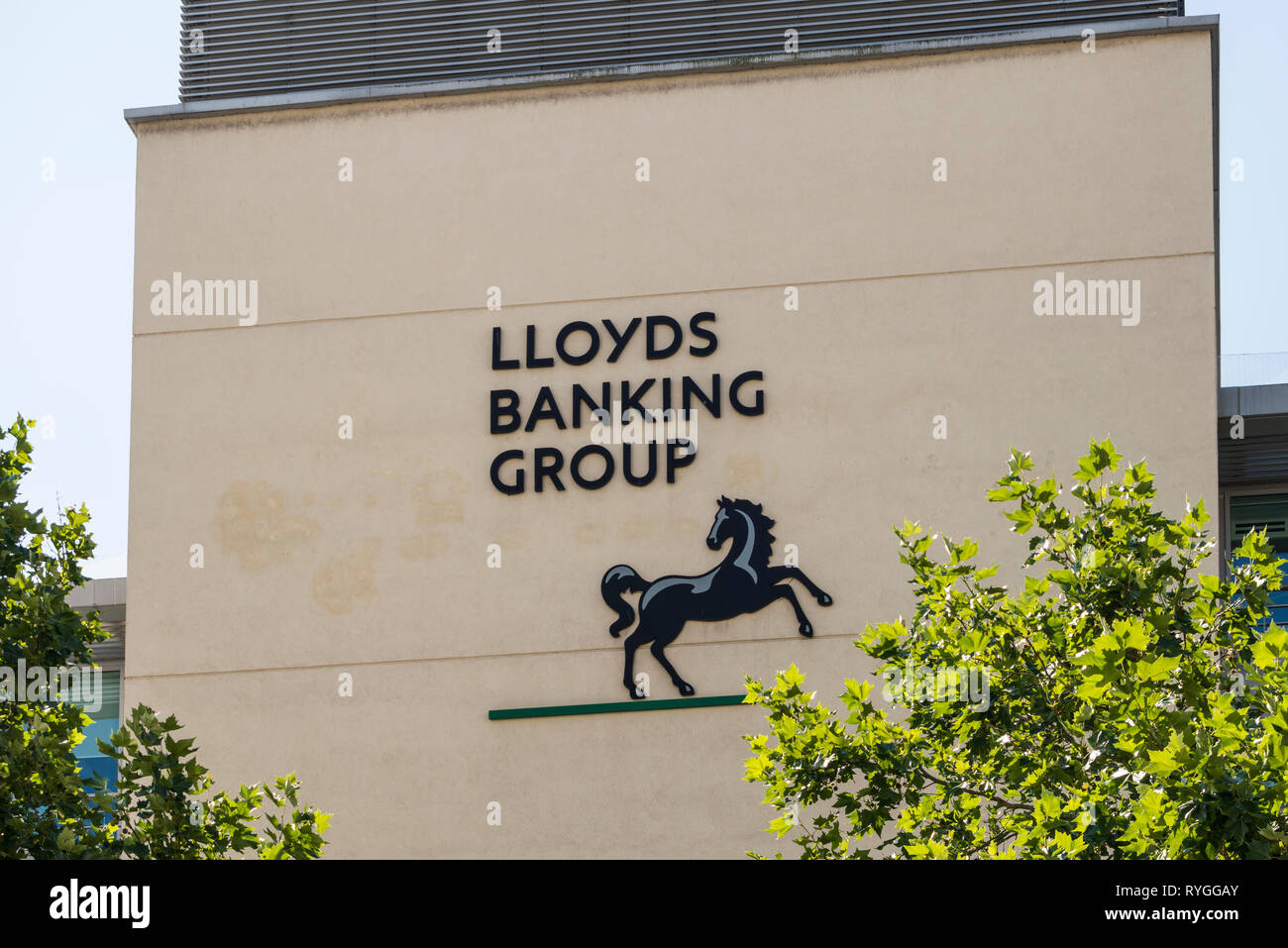 Die Lloyds Banking Group in Bristol, Großbritannien Stockfoto